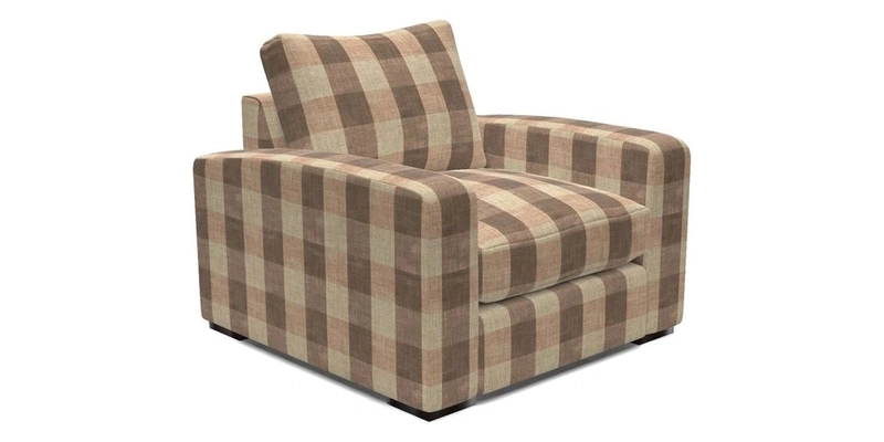 Stockbridge Chair in Two Tone Plain Biscuit