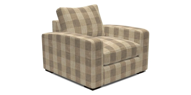 Stockbridge Chair in Two Tone Plain Biscuit