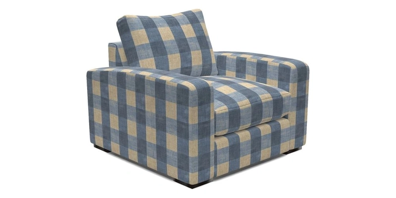 Stockbridge Chair in Two Tone Plain Biscuit