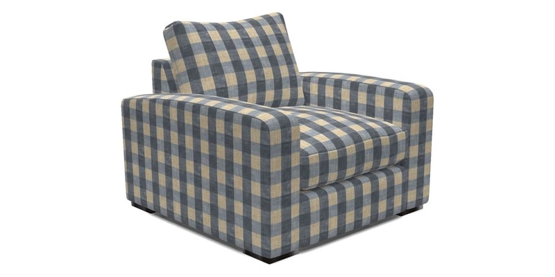 Stockbridge Chair in Two Tone Plain Biscuit