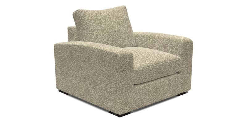 Stockbridge Chair in Two Tone Plain Biscuit