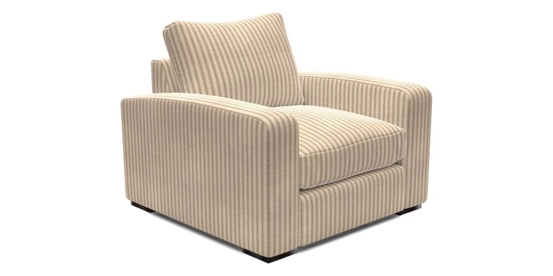 Stockbridge Chair in Two Tone Plain Biscuit