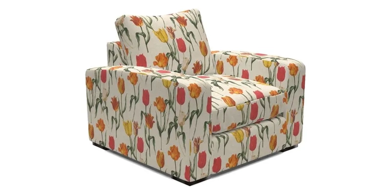 Stockbridge Chair in Two Tone Plain Biscuit