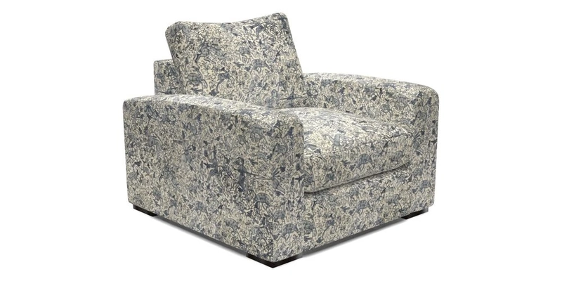 Stockbridge Chair in Two Tone Plain Biscuit