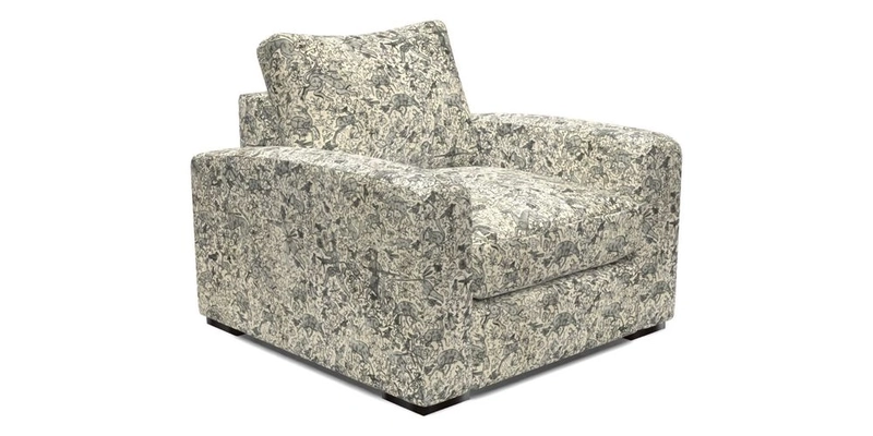 Stockbridge Chair in Two Tone Plain Biscuit