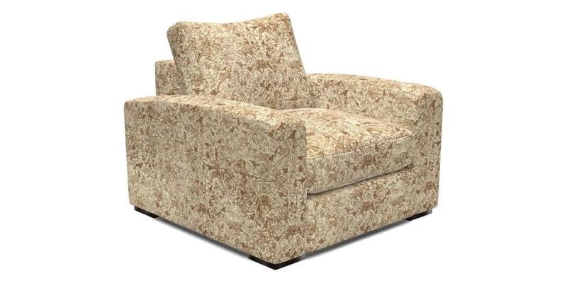 Stockbridge Chair in Two Tone Plain Biscuit