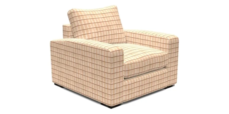 Stockbridge Chair in Two Tone Plain Biscuit