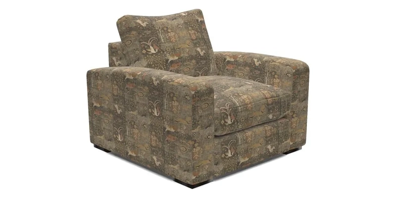 Stockbridge Chair in Two Tone Plain Biscuit