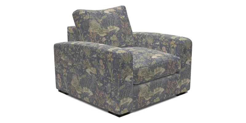 Stockbridge Chair in Two Tone Plain Biscuit