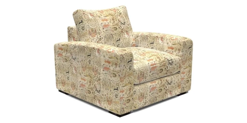 Stockbridge Chair in Two Tone Plain Biscuit