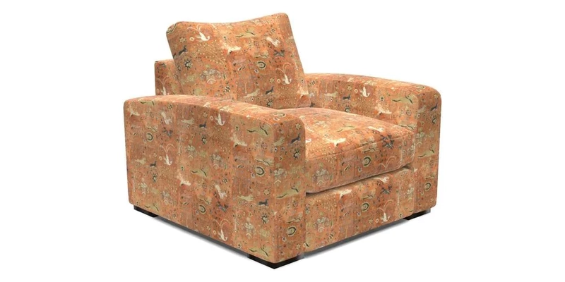 Stockbridge Chair in Two Tone Plain Biscuit