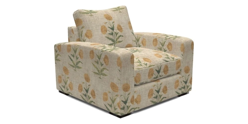 Stockbridge Chair in Two Tone Plain Biscuit