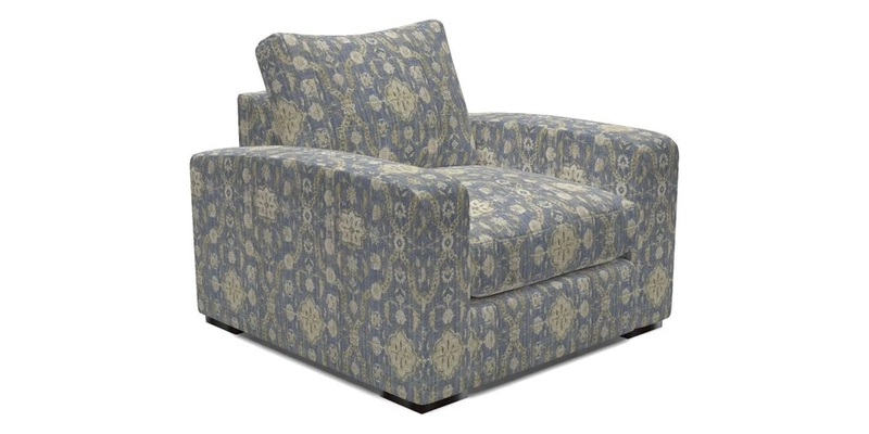 Stockbridge Chair in Two Tone Plain Biscuit