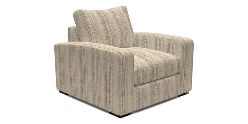 Stockbridge Chair in Two Tone Plain Biscuit