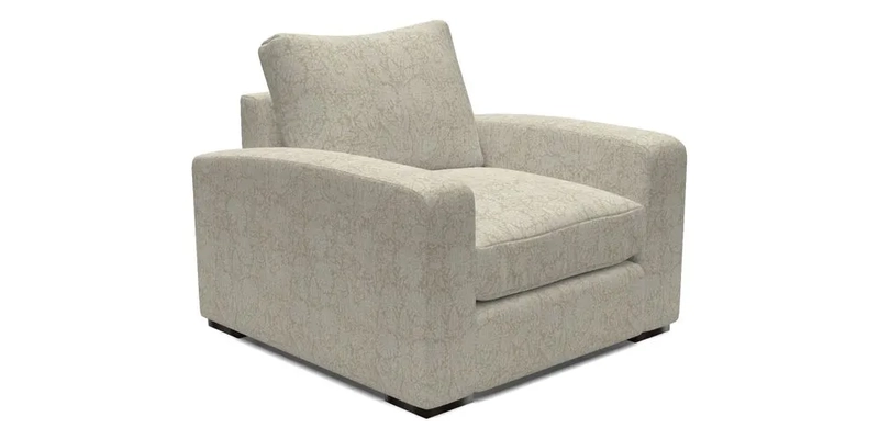 Stockbridge Chair in Two Tone Plain Biscuit