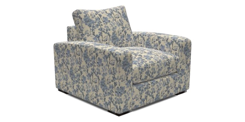 Stockbridge Chair in Two Tone Plain Biscuit