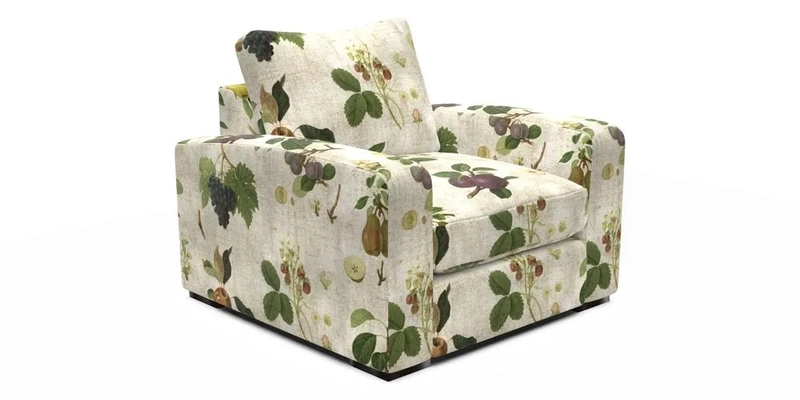 Stockbridge Chair in Two Tone Plain Biscuit