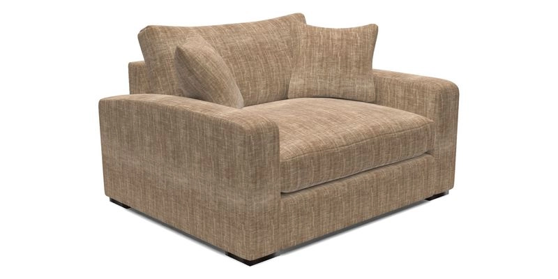 Stockbridge Snuggler in Two Tone Plain Biscuit