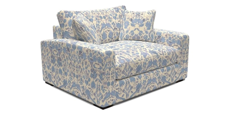 Stockbridge Snuggler in Two Tone Plain Biscuit