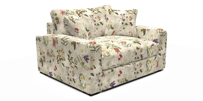 Stockbridge Snuggler in Two Tone Plain Biscuit