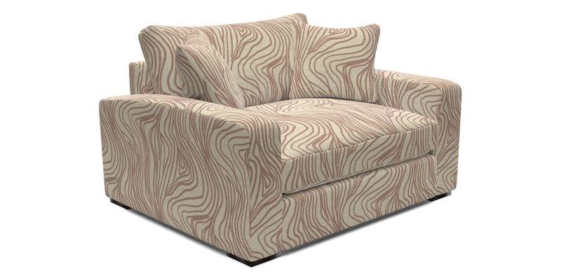 Stockbridge Snuggler in Two Tone Plain Biscuit