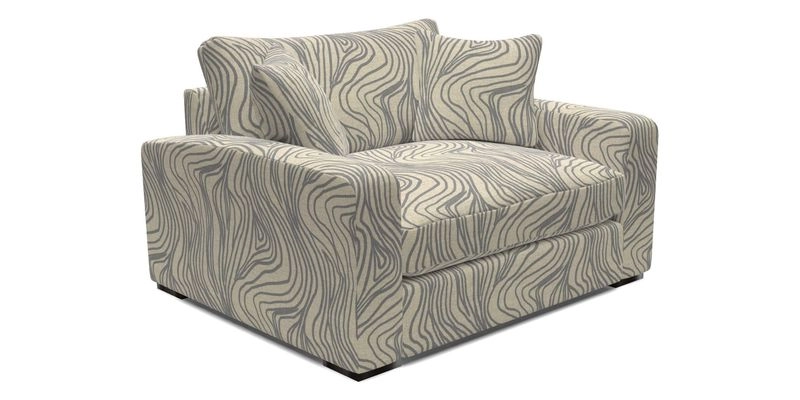 Stockbridge Snuggler in Two Tone Plain Biscuit