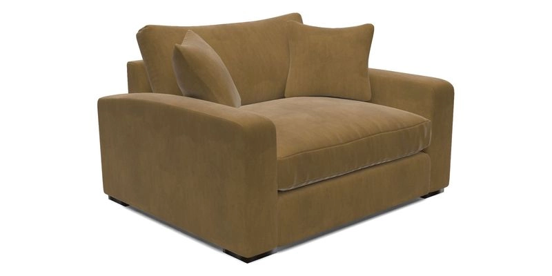 Stockbridge Snuggler in Two Tone Plain Biscuit