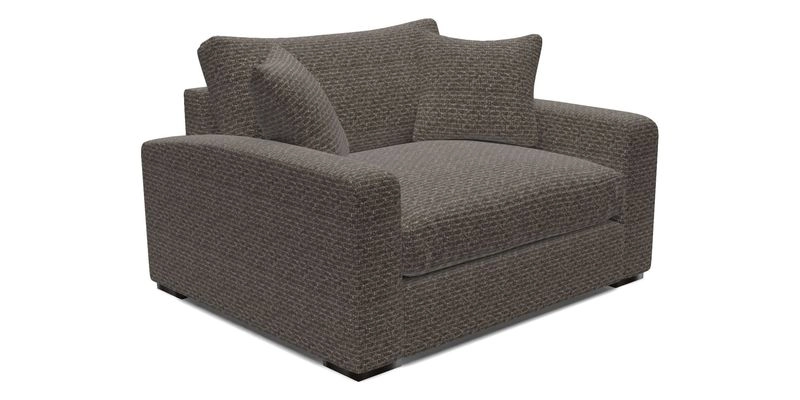 Stockbridge Snuggler in Two Tone Plain Biscuit