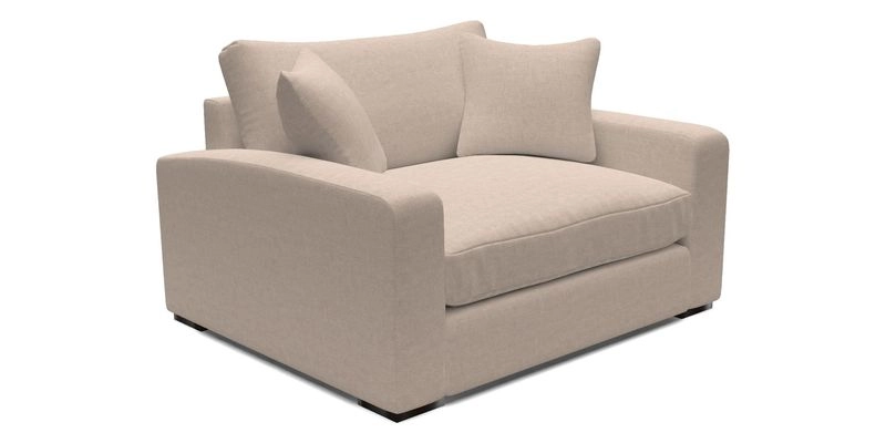 Stockbridge Snuggler in Two Tone Plain Biscuit