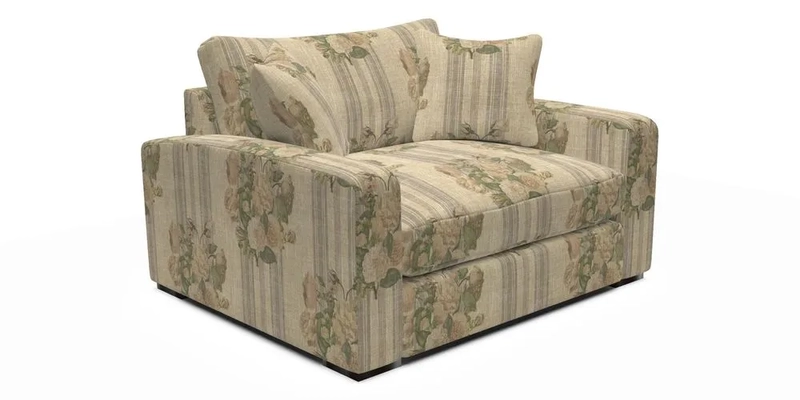 Stockbridge Snuggler in Two Tone Plain Biscuit