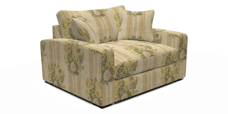 Stockbridge Snuggler in Two Tone Plain Biscuit