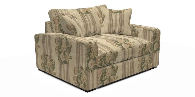 Stockbridge Snuggler in Two Tone Plain Biscuit