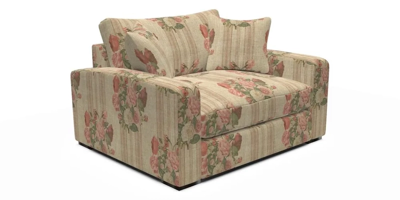 Stockbridge Snuggler in Two Tone Plain Biscuit