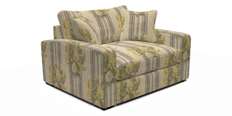 Stockbridge Snuggler in Two Tone Plain Biscuit