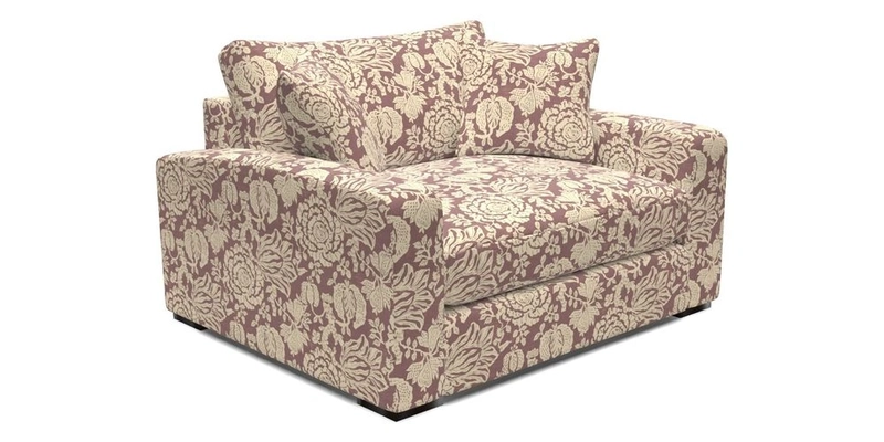 Stockbridge Snuggler in Two Tone Plain Biscuit