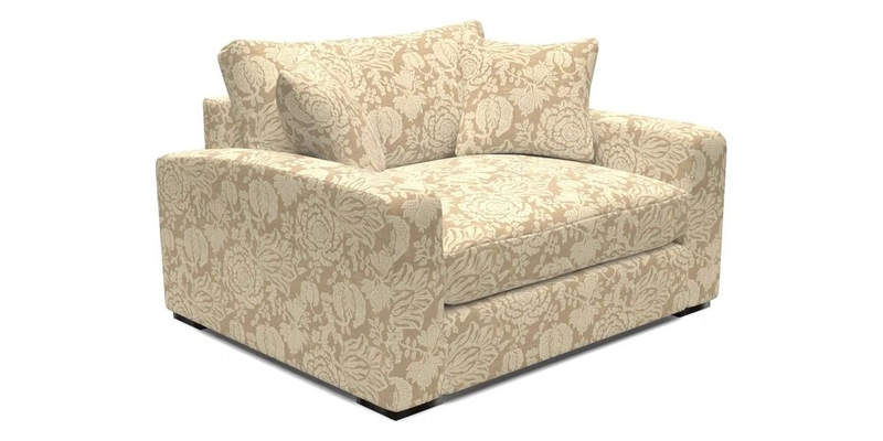 Stockbridge Snuggler in Two Tone Plain Biscuit