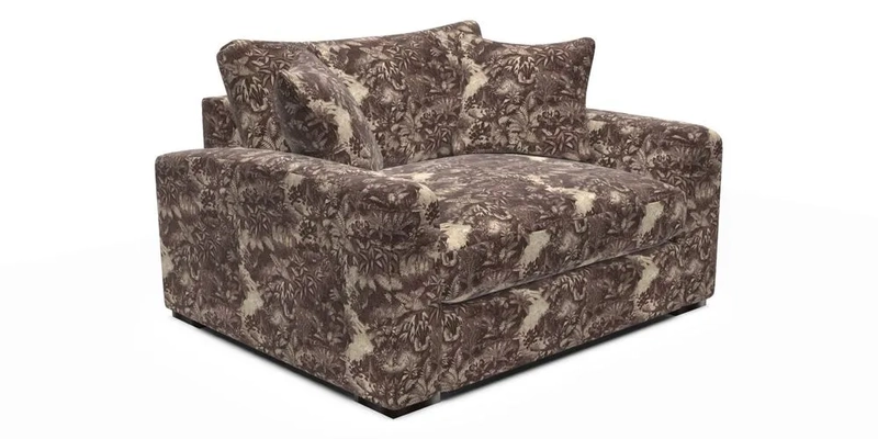 Stockbridge Snuggler in Two Tone Plain Biscuit