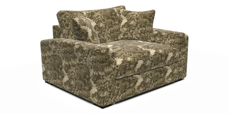 Stockbridge Snuggler in Two Tone Plain Biscuit