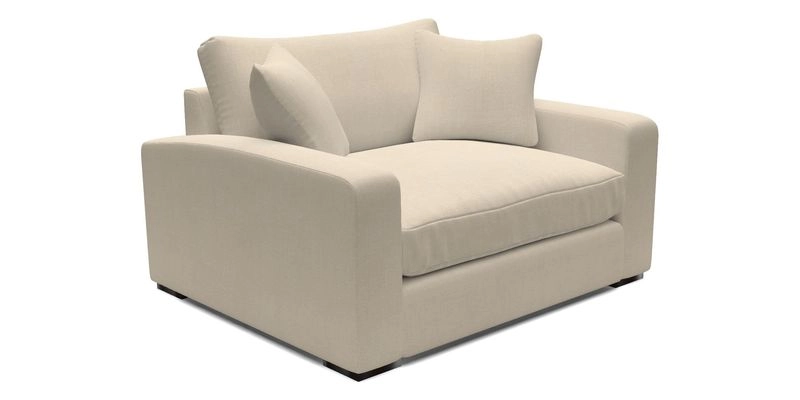 Stockbridge Snuggler in Two Tone Plain Biscuit