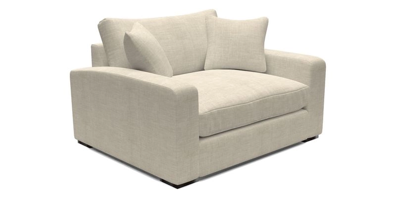 Stockbridge Snuggler in Two Tone Plain Biscuit