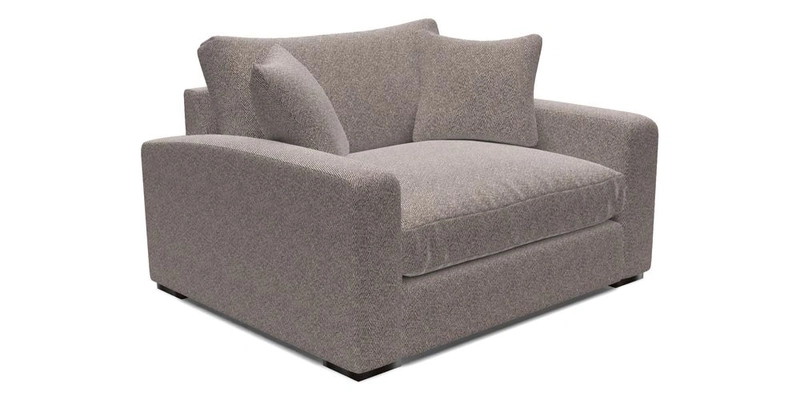 Stockbridge Snuggler in Two Tone Plain Biscuit