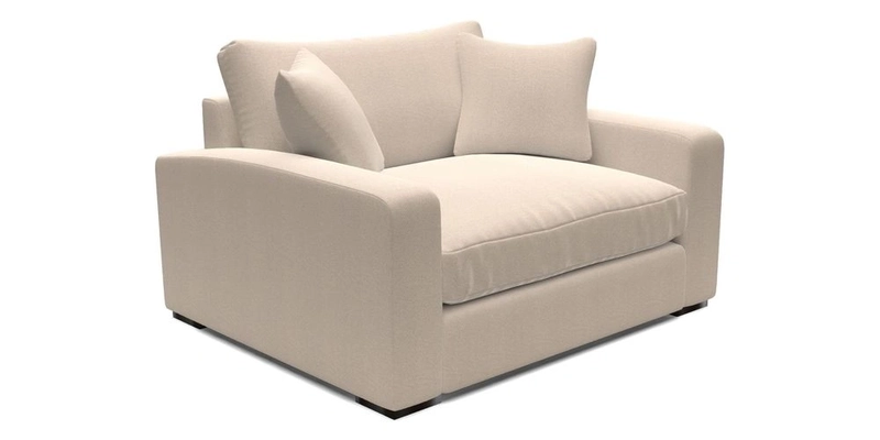 Stockbridge Snuggler in Two Tone Plain Biscuit