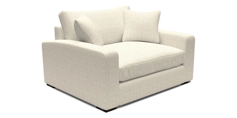 Stockbridge Snuggler in Two Tone Plain Biscuit