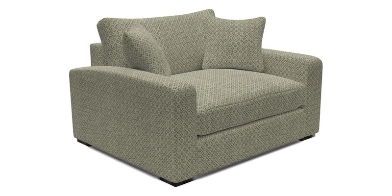 Stockbridge Snuggler in Two Tone Plain Biscuit