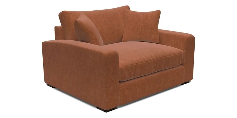 Stockbridge Snuggler in Two Tone Plain Biscuit