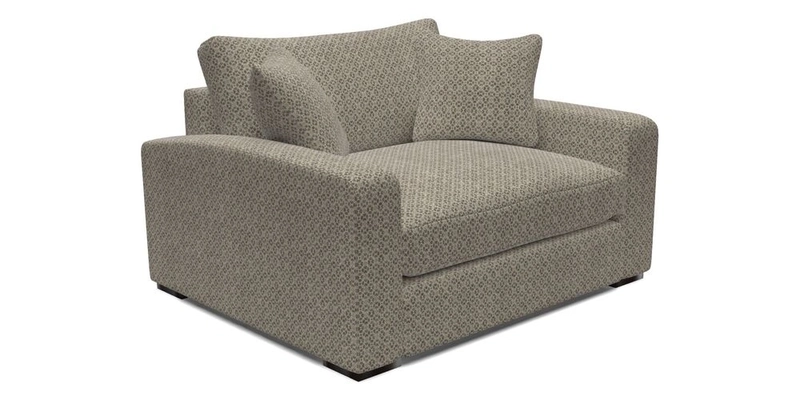 Stockbridge Snuggler in Two Tone Plain Biscuit
