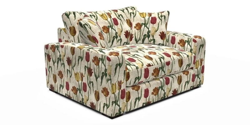 Stockbridge Snuggler in Two Tone Plain Biscuit