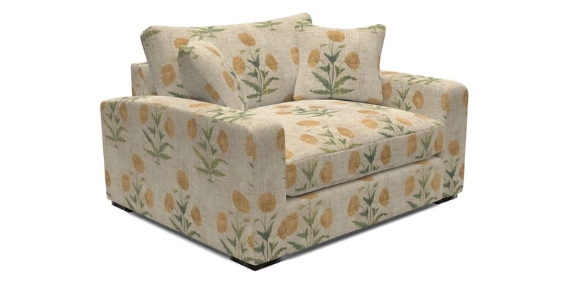 Stockbridge Snuggler in Two Tone Plain Biscuit