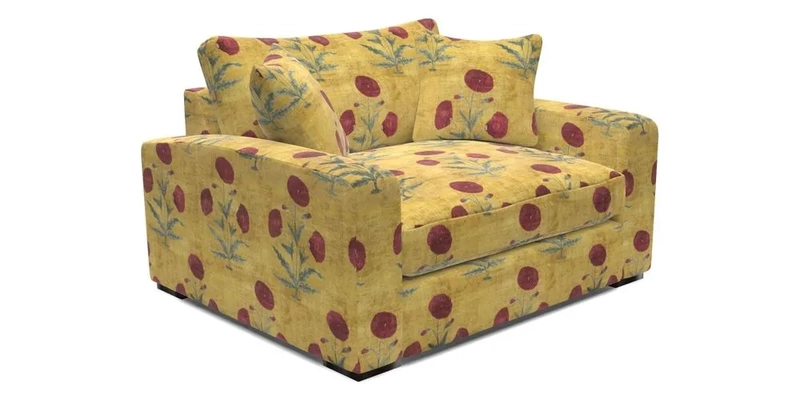 Stockbridge Snuggler in Two Tone Plain Biscuit