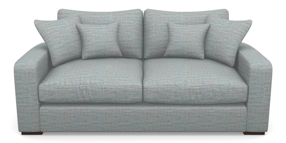 Product photograph of Stockbridge 2 5 Seater In Basket Weave - Blue from Sofas and Stuff Limited